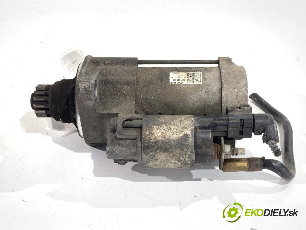 VW GOLF VII liftback 2016 92 kW 1.4 TSI 1395 Štartér 02Z911024 (Štartér)