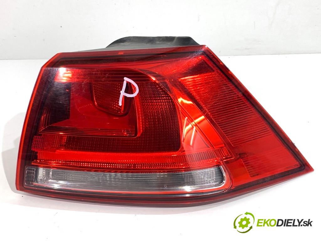 VW GOLF VII liftback 2016 92 kW 1.4 TSI 1395 světlo pravý zadní část 5G0945096M