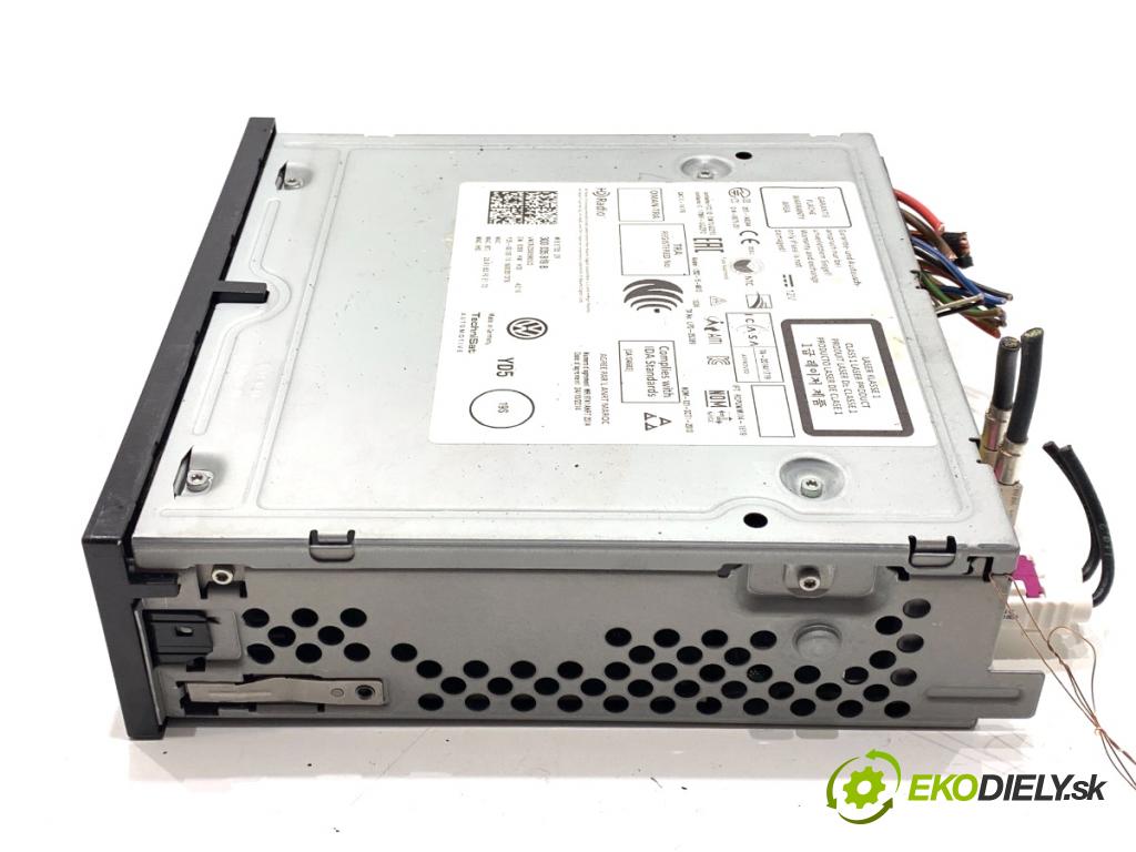 VW GOLF VII liftback 2016 92 kW 1.4 TSI 1395 čítač navigácie 3Q0035819B (Elektrosúčasti ostatné)