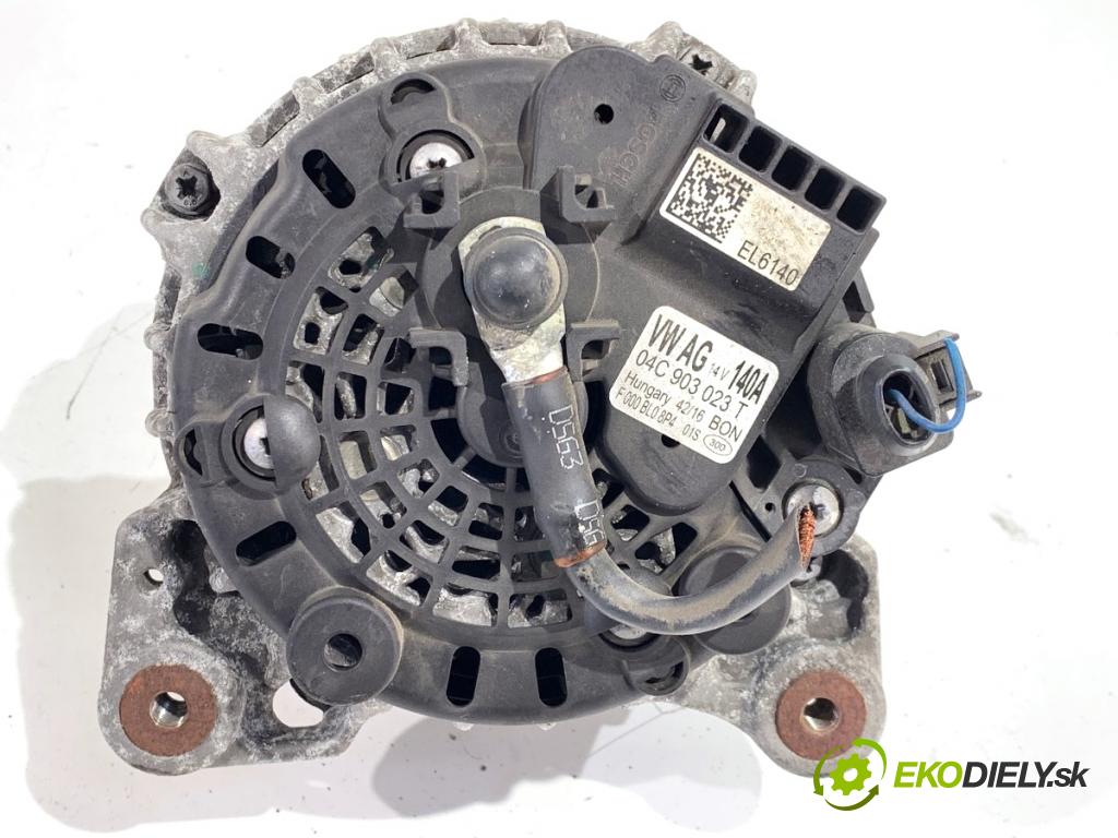 VW GOLF VII liftback 2016 92 kW 1.4 TSI 1395 Alternátor 04C903023T (Alternátor)