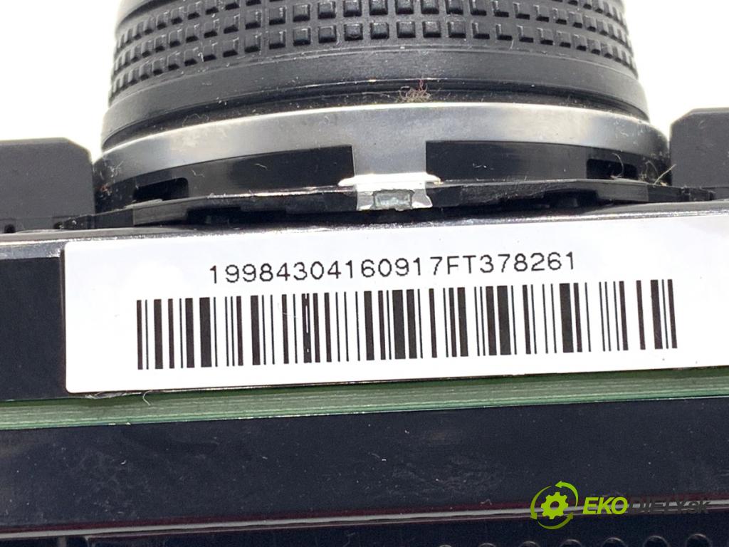 VW GOLF VII liftback 2016 92 kW 1.4 TSI 1395 Panel ovládania kúrenia 5G0907044BL (Prepínacie páčky pod volantom)