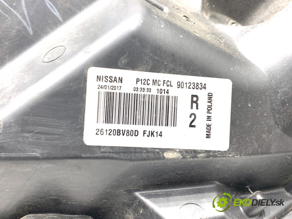 NISSAN JUKE F15 SUV 2017 86 kW 1.6 1598 světlomet pravý přední část 26120BV80D