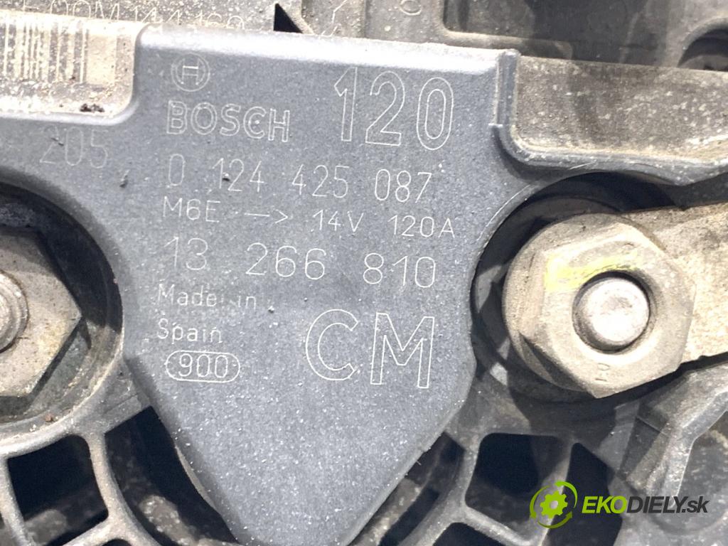 OPEL CORSA D liftback 74 kW 1.4 (L08, L68) 1398 Alternátor 13266810 (Alternátor)