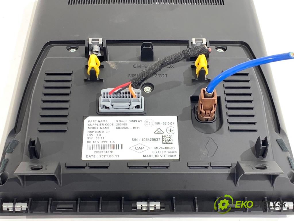 RENAULT ARKANA I SUV 2021 69 kW 1.5 E-TECH 145 1598 RADIO Displej 280916427R