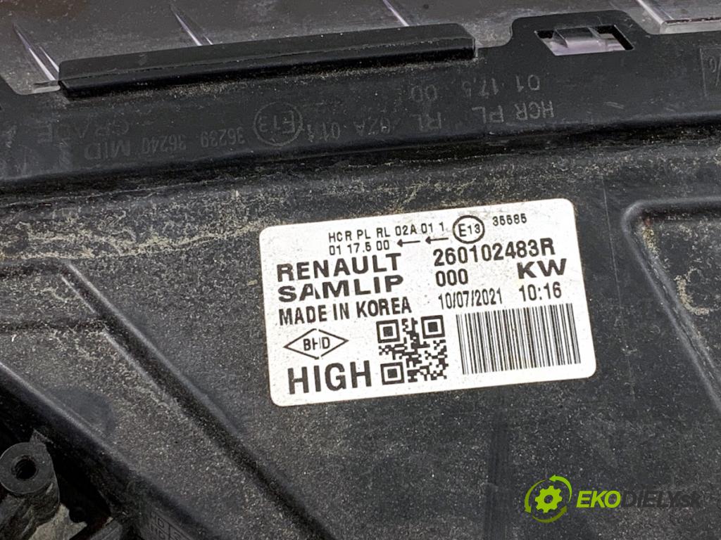 RENAULT ARKANA I SUV 2021 69 kW 1.5 E-TECH 145 1598 světlomet pravý přední část 260102483R