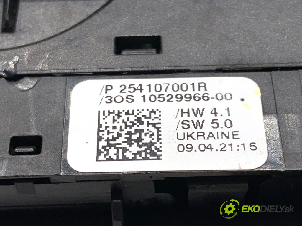 RENAULT ARKANA I SUV 2021 69 kW 1.5 E-TECH 145 1598 Prepínač okien 254107001R (Prepínacie páčky pod volantom)