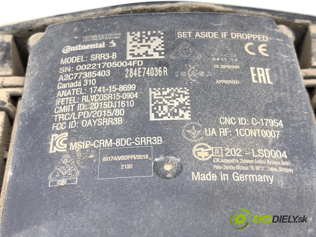 RENAULT ARKANA I SUV 2021 69 kW 1.5 E-TECH 145 1598 RADAR: DISTRONIC 284E74036R