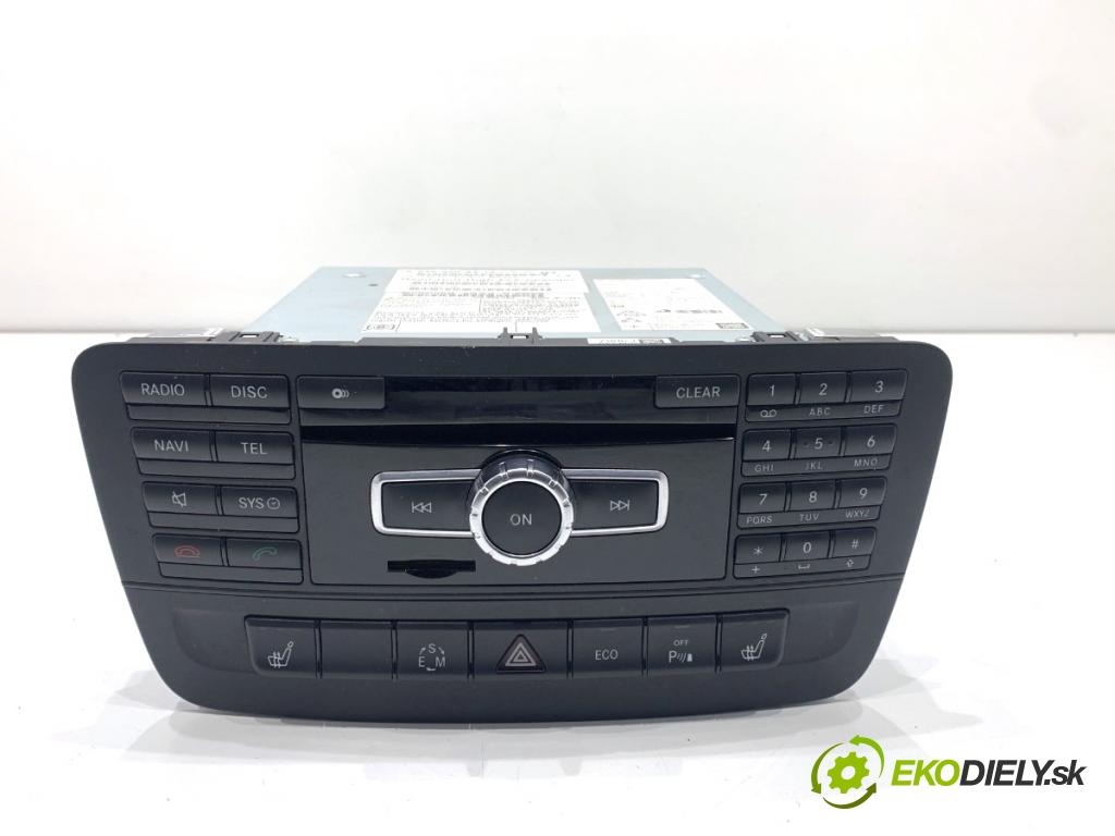 MERCEDES-BENZ CLA coupe coupe 2014 155 kW CLA 250 4-matic (117.346) 1991 RADIO Navigácia A2469008413 (Audio zariadenie)