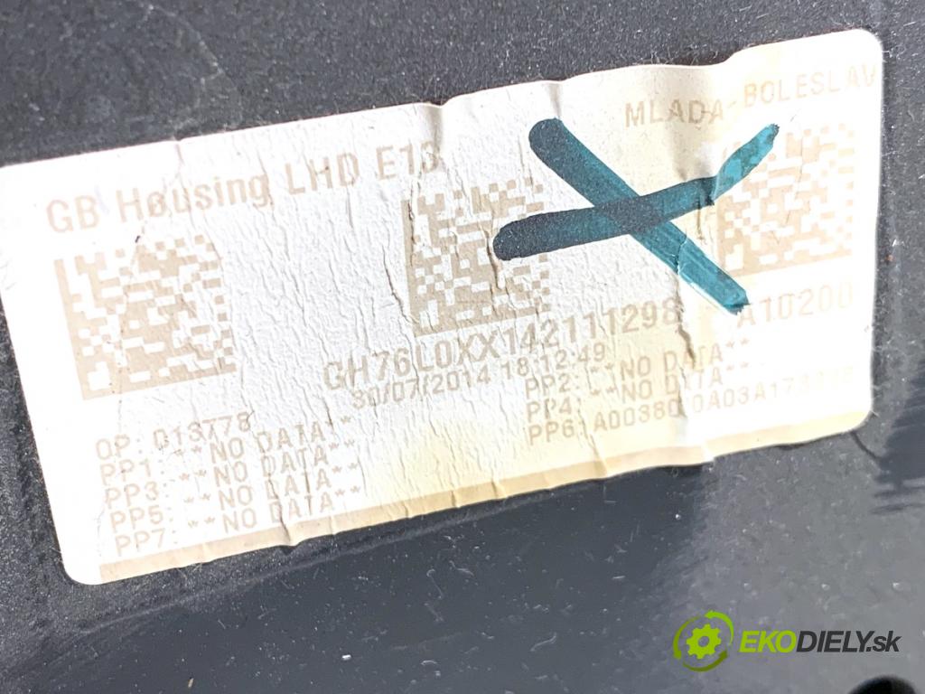 MERCEDES-BENZ CLA coupe coupe 2014 155 kW CLA 250 4-matic (117.346) 1991 přihrádka kastlík spolujezdce 1766800091 (Přihrádka (kastlík))