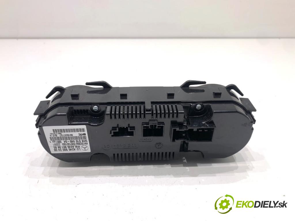 MERCEDES-BENZ CLA coupe coupe 2014 155 kW CLA 250 4-matic (117.346) 1991 Panel ovládania kúrenia A2469002408 (Prepínacie páčky pod volantom)