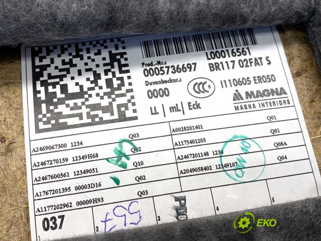 MERCEDES-BENZ CLA coupe coupe 2014 155 kW CLA 250 4-matic (117.346) 1991 čalúnenie Dvere ľavy predný