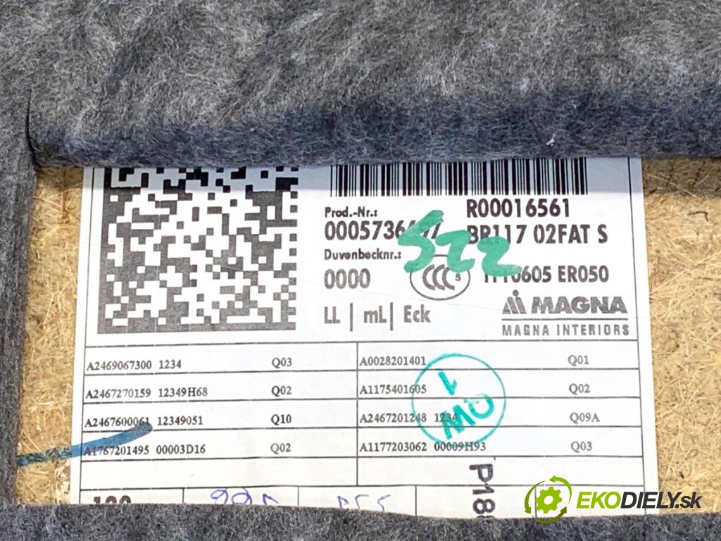 MERCEDES-BENZ CLA coupe coupe 2014 155 kW CLA 250 4-matic (117.346) 1991 ča dveře pravý přední část