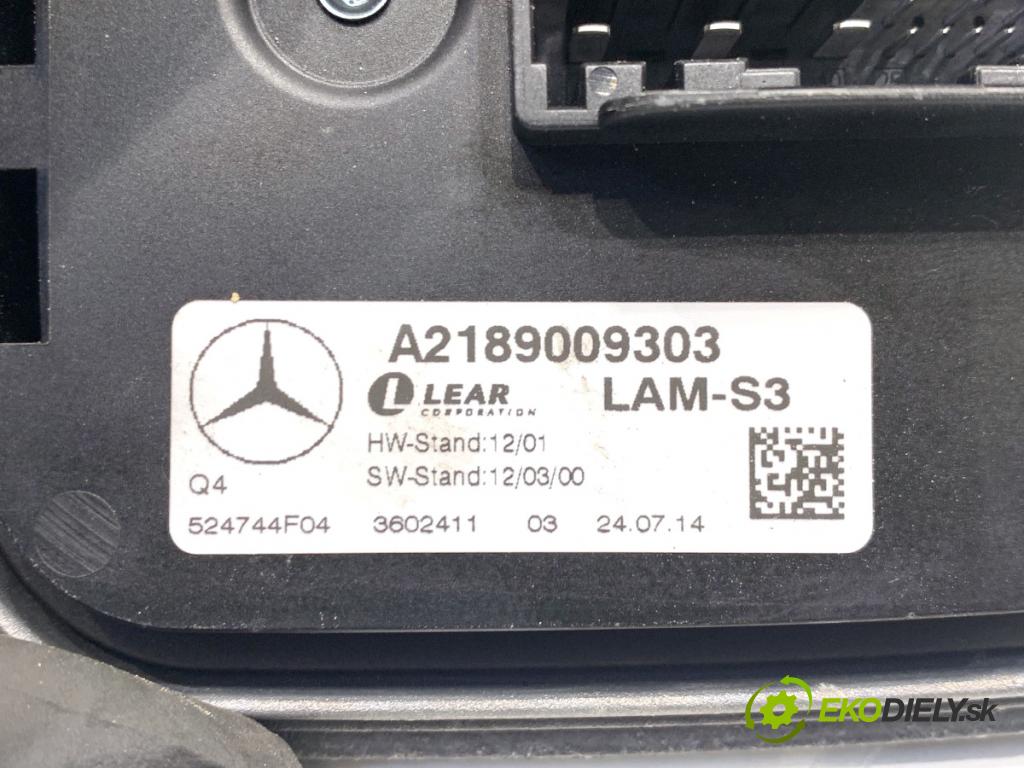 MERCEDES-BENZ CLA coupe coupe 2014 155 kW CLA 250 4-matic (117.346) 1991 měnič LED A2189009303
