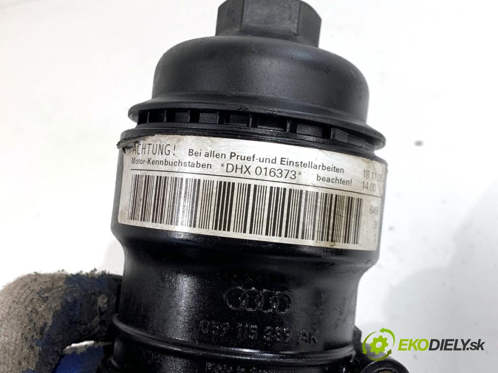 AUDI Q8 SUV 2018 210 kW 50 TDI Mild Hybrid quattro 2967 obal filtra oleje 059115389AK (Kryt olejového filtru)