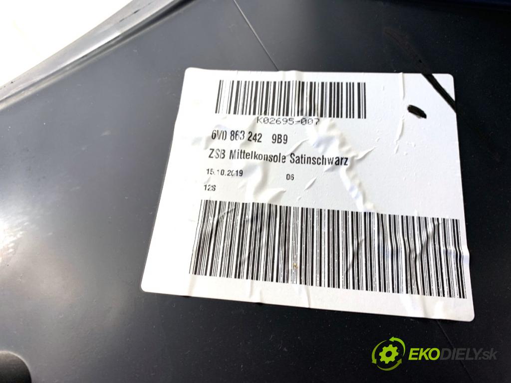 SKODA FABIA III liftback 2019 55 kW 1.0 999 Tunel středový 6V0863243 (Středový tunel)