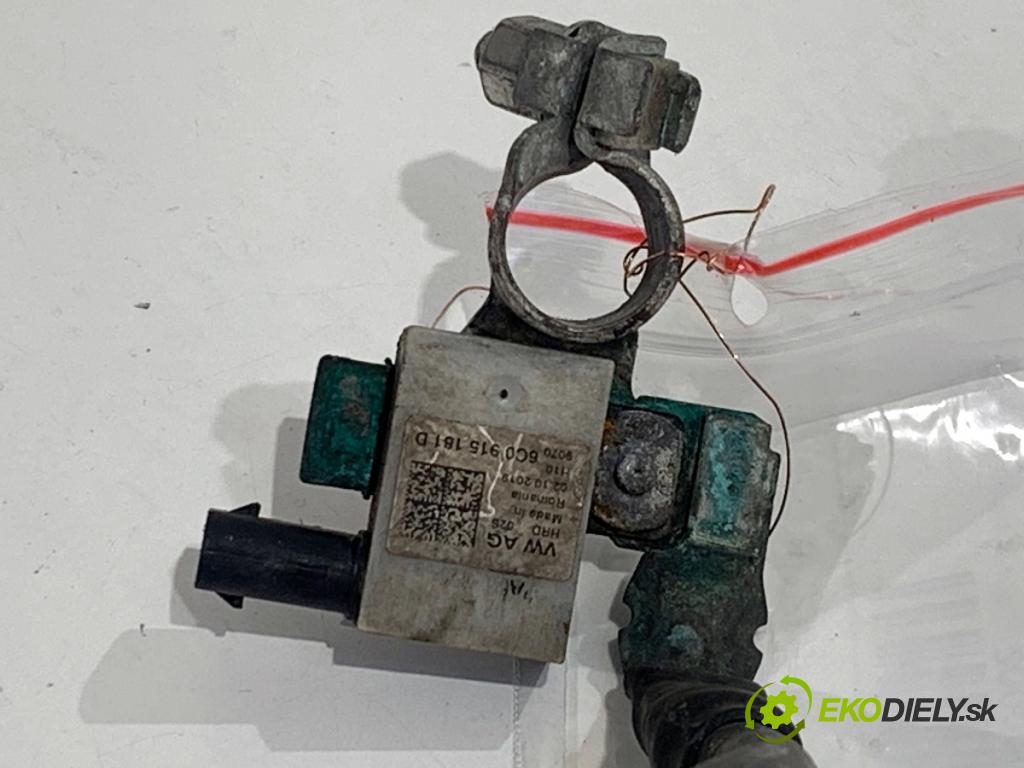 SKODA FABIA III liftback 2019 55 kW 1.0 999 svorka MINUS 6C0915181D