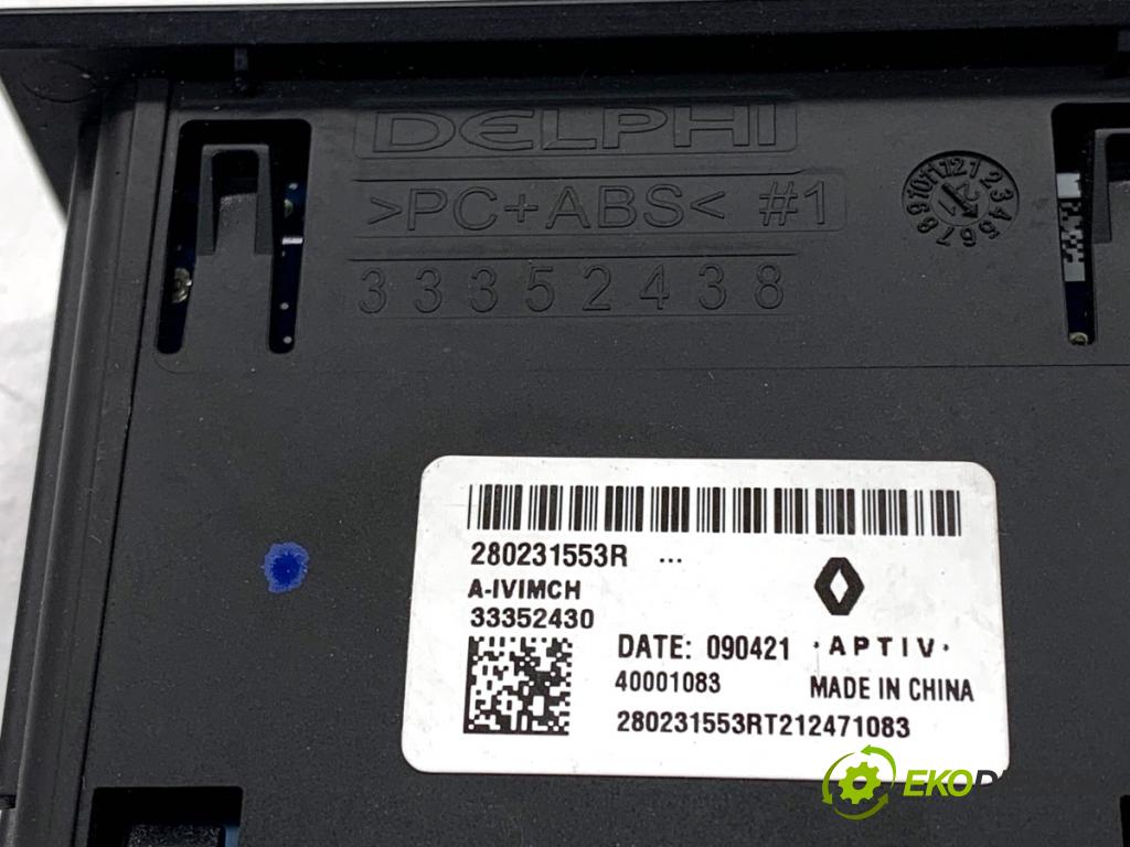 RENAULT ARKANA I SUV 2021 69 kW 1.5 E-TECH 145 1598 HNÍZDO: USB 280231553R