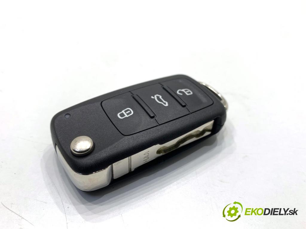 SKODA YETI SUV 2013 90 kW 1.4 TSI 1390 klíč DÁLKOVÝ: 