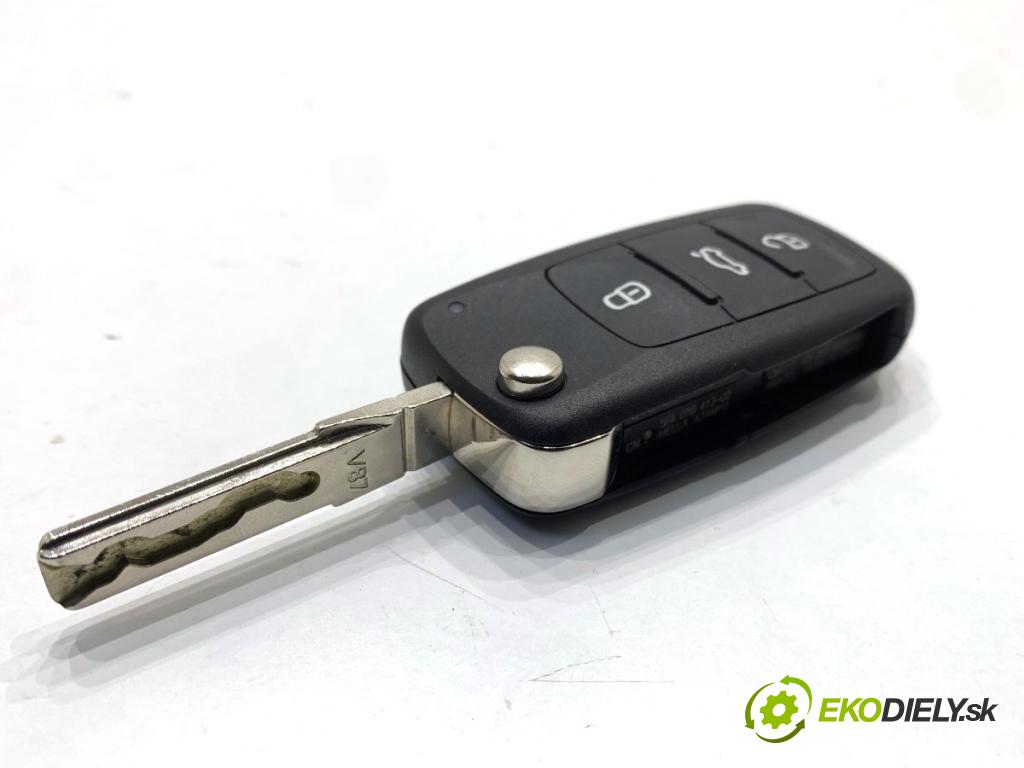 SKODA YETI SUV 2013 90 kW 1.4 TSI 1390 klíč DÁLKOVÝ:
