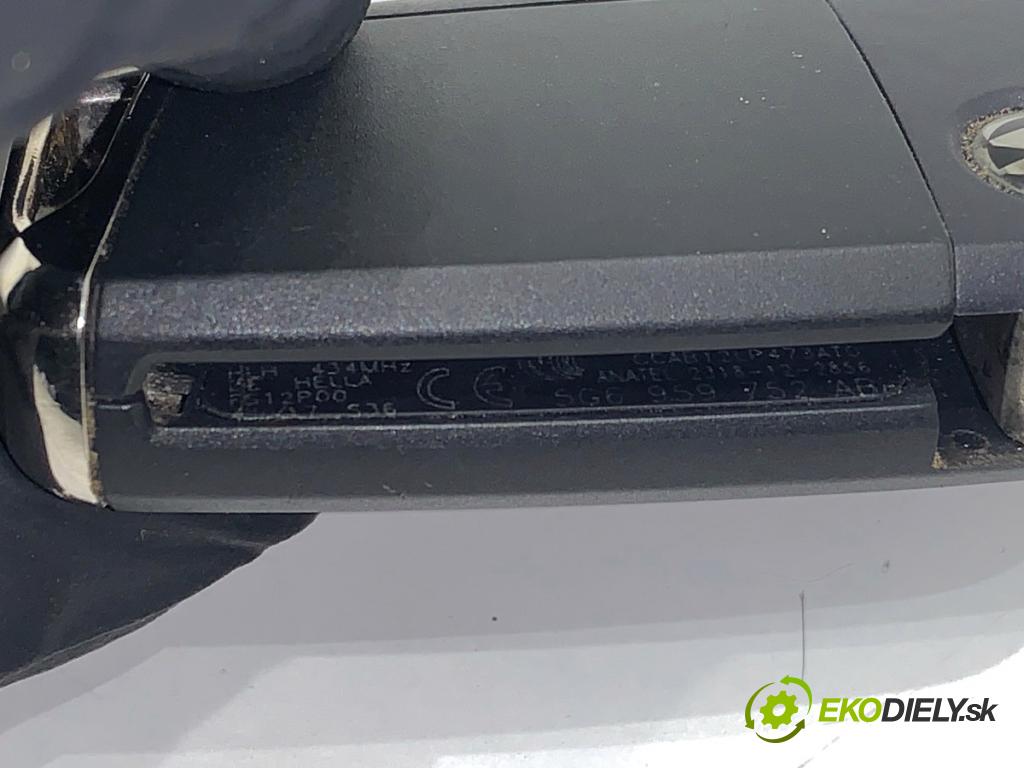 VW TIGUAN SUV 2017 110 kW 2.0 TDI 4motion 1968 klíč DÁLKOVÝ: 5G6959752AB