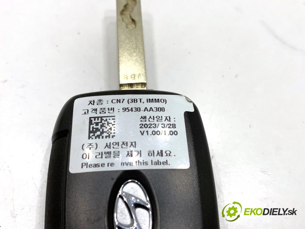 HYUNDAI ELANTRA VII sedan 2023 90 kW 1.6 1598 klíč DÁLKOVÝ: