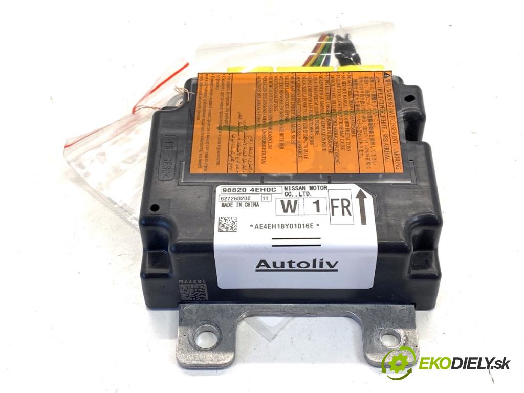 NISSAN QASHQAI J11 SUV 2019 103 kW 1.3 DIG-T 1332 senzor airbag 988204EH0C (Snímač)