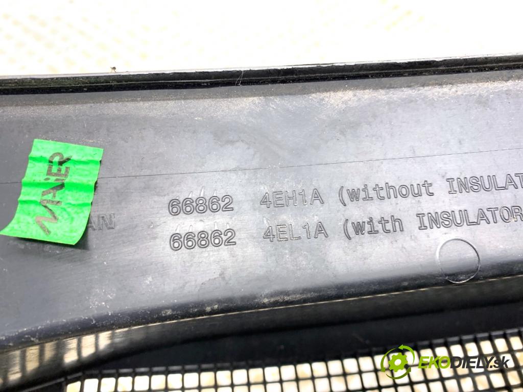 NISSAN QASHQAI J11 SUV 2019 103 kW 1.3 DIG-T 1332 Torpédo, plast pod čelné okno 668624EH1A (Torpédo (plast pod čelným sklom))