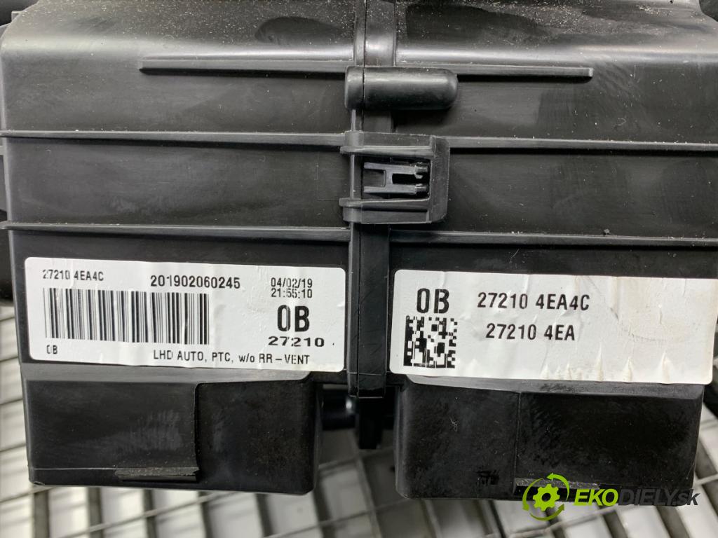 NISSAN QASHQAI J11 SUV 2019 103 kW 1.3 DIG-T 1332 topné těleso radiátor topení komplet KOMBAJN 27210-4EA4C (Radiátor topení)