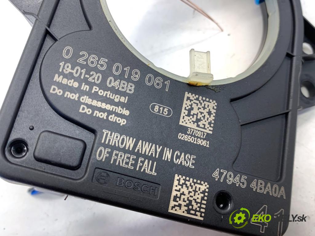 NISSAN QASHQAI J11 SUV 2019 103 kW 1.3 DIG-T 1332 snímač ÚHEL: otáčky 0265019061