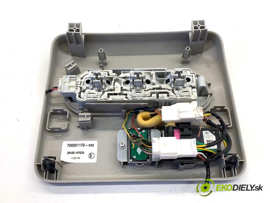 NISSAN QASHQAI J11 SUV 2019 103 kW 1.3 DIG-T 1332 světlo stropní 26430HP02A