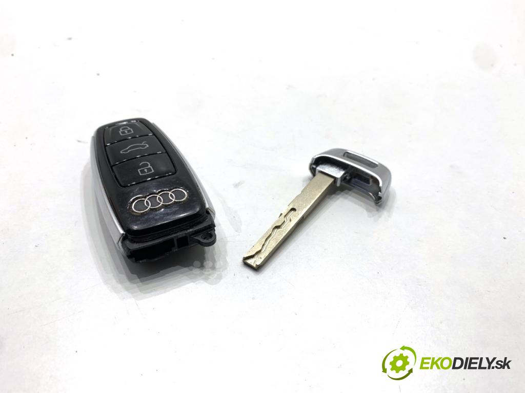 AUDI Q8 SUV 2018 210 kW 50 TDI Mild Hybrid quattro 2967 klíč DÁLKOVÝ: 4N0959754BL