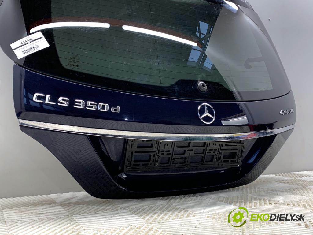 MERCEDES-BENZ W218 Kombi 2016 190 kW CLS 350 d 4-matic (218.994) 2987 kapota zadní část 890 890