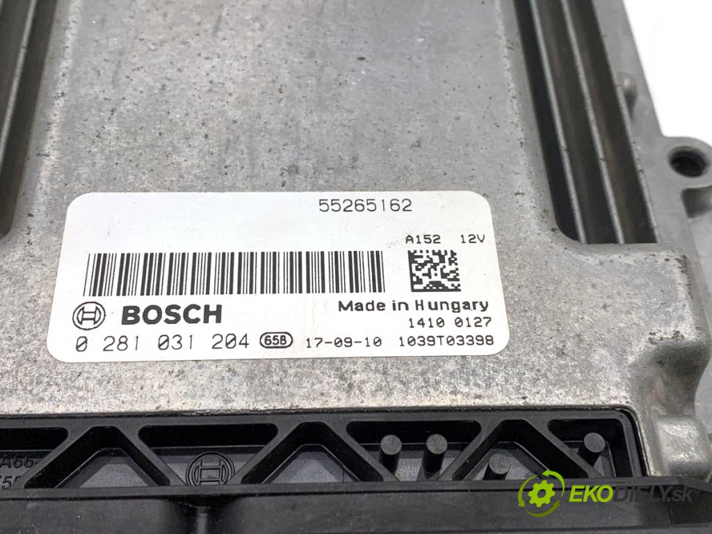 FIAT TIPO liftback 2017 88 kW 1.6 D (356HXG1B, 356HXG11) 1598 riadiaca jednotka Motor 55265162 0281031204 (Riadiaca jednotka)