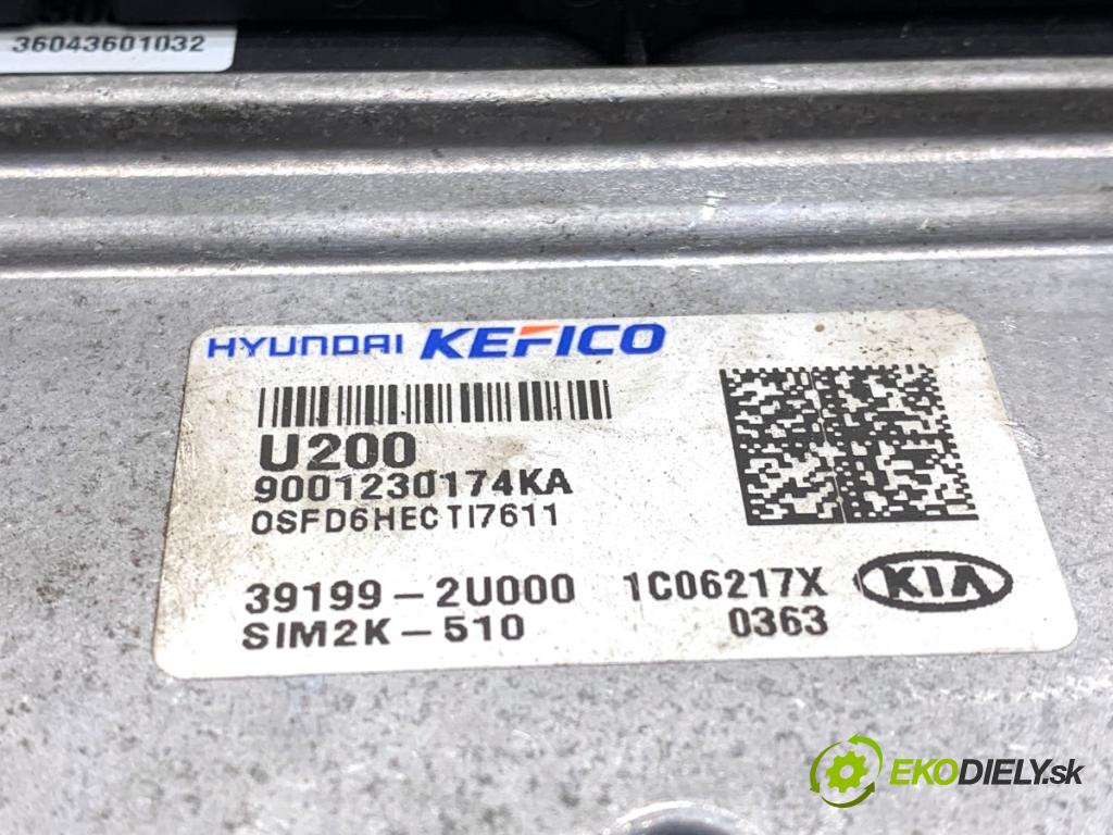 KIA CEED liftback 2020 85 kW 1.6 CRDi 115 1598 riadiaca jednotka Motor 39199-2U000 (Riadiaca jednotka)