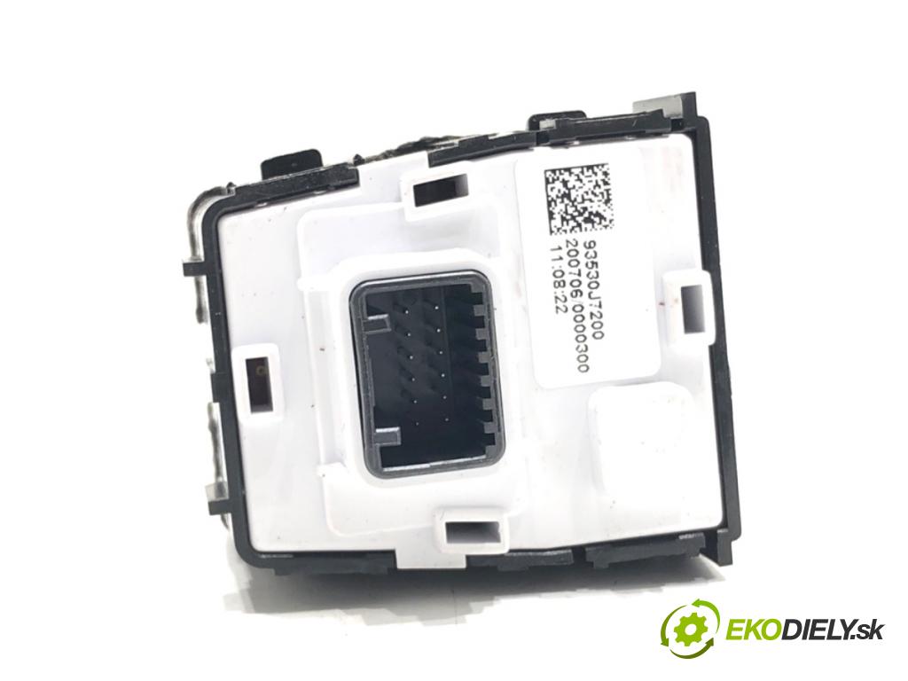 KIA CEED liftback 2020 85 kW 1.6 CRDi 115 1598 Prepínač nastavenia spätných zrkadiel 93530J7200 (Prepínacie páčky pod volantom)