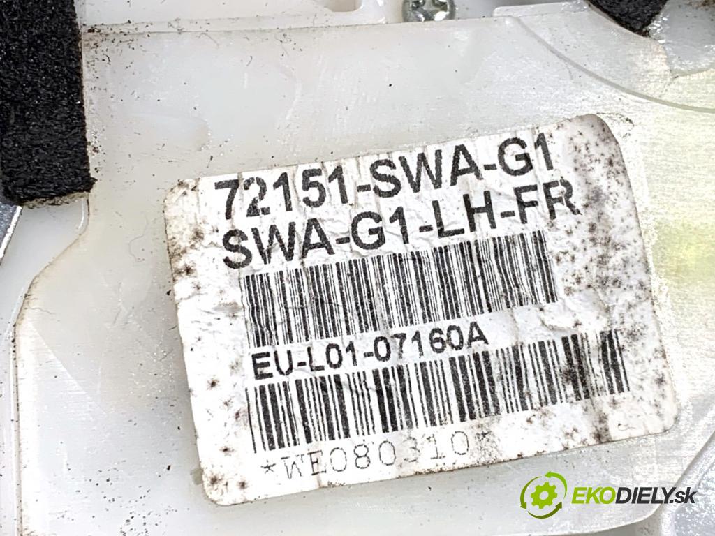 HONDA CR-V III SUV 2009 103 kW 2.2 i-CTDi 4WD (RE6) 2204 zámok dveře levý přední část 72151-SWA-G1