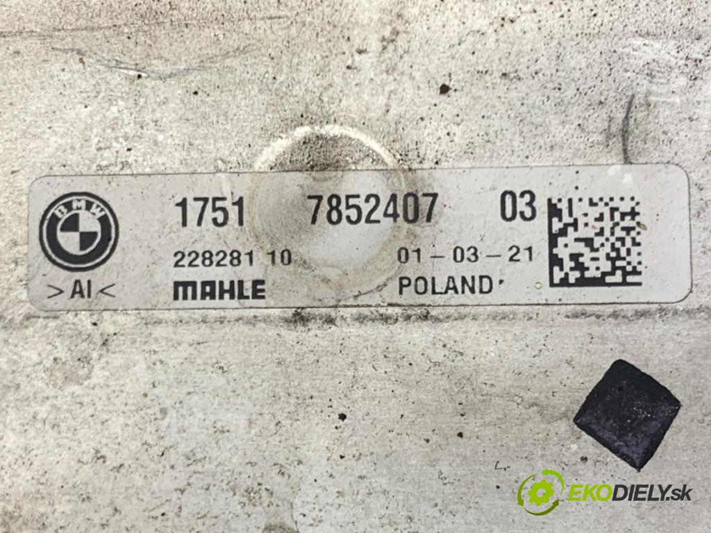BMW G30 sedan 2021 460 kW M5 Competition 4395 intercooler 7852407 (Intercooler (chladič nasávaného vzduchu))