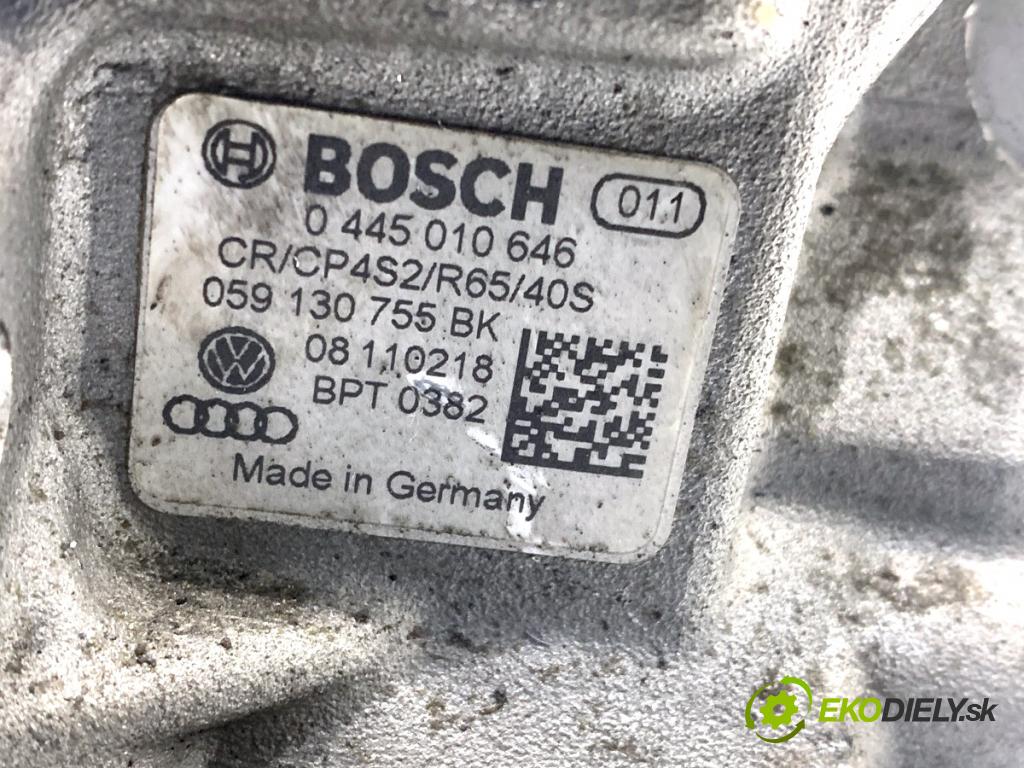 AUDI A5 8T coupe 2008 176 kW 3.0 TDI quattro 2967 Pumpa vysokého tlaku vstrekovacia 059130755BK