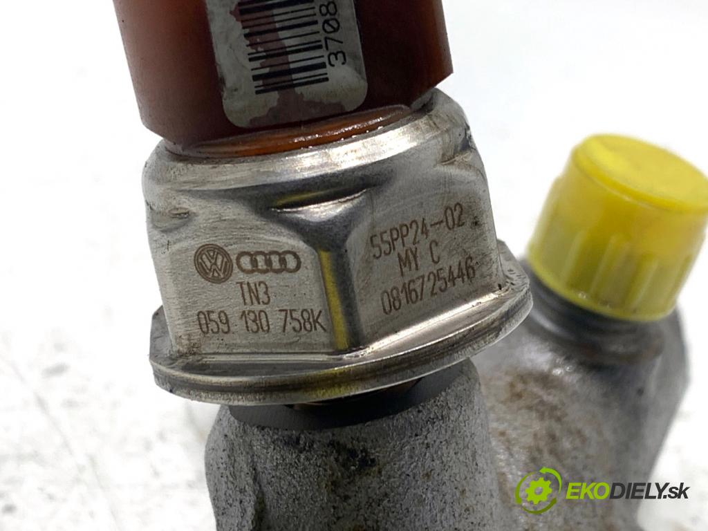 AUDI A5 8T coupe 2008 176 kW 3.0 TDI quattro 2967 Lišta vstrekovacia SENZOR: 059130089AH 059130758K