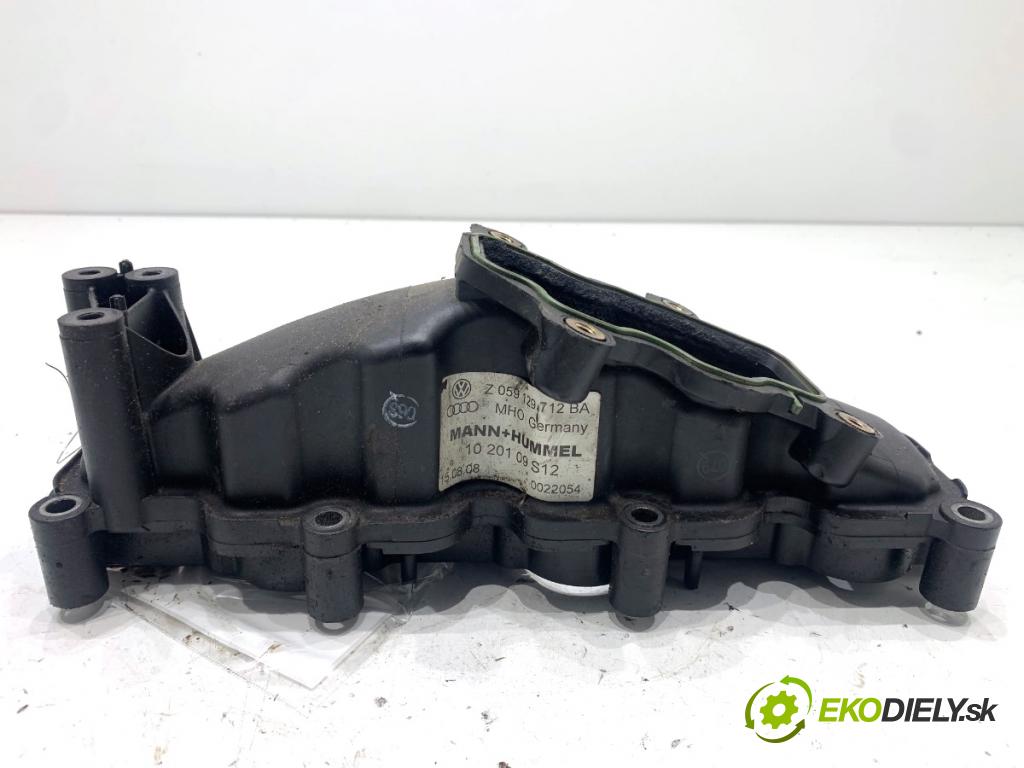 AUDI A5 8T coupe 2008 176 kW 3.0 TDI quattro 2967 Potrubie sacie, sanie 059129712BA (Sacie potrubie)