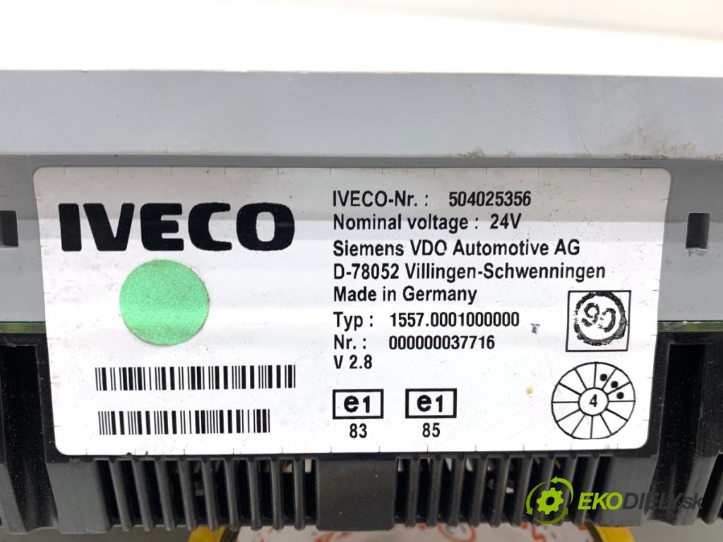 IVECO STRALIS I Platforma / podwozie 2005 353 kW AS 260S48 353 kW [480 KM] olej napędowy 2002 - 2022 12880 Prístrojovka 504025356 (Prístrojová doska)