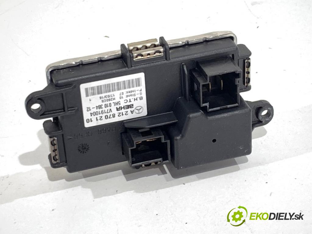 MERCEDES-BENZ W218 Kombi 2016 190 kW CLS 350 d 4-matic (218.994) 2987 Odpor, rezistor kúrenia vzduchu A2128702110 (Odpor (rezistor) kúrenia)