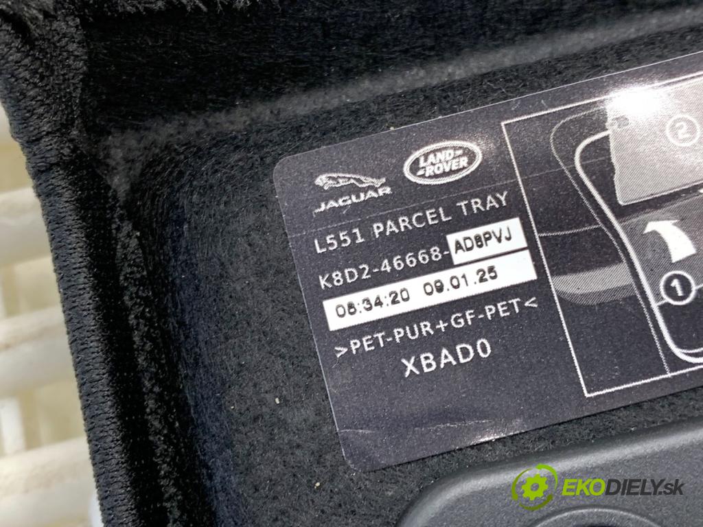 LAND ROVER RANGE ROVER EVOQUE SUV 2025 150 kW 2.0 D200 MHEV 4x4 1997 Pláto zad K8D2-46668-AD