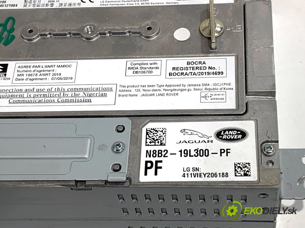 LAND ROVER RANGE ROVER EVOQUE SUV 2025 150 kW 2.0 D200 MHEV 4x4 1997 RADIO N8B2-19L300-PF (Audio zariadenie)