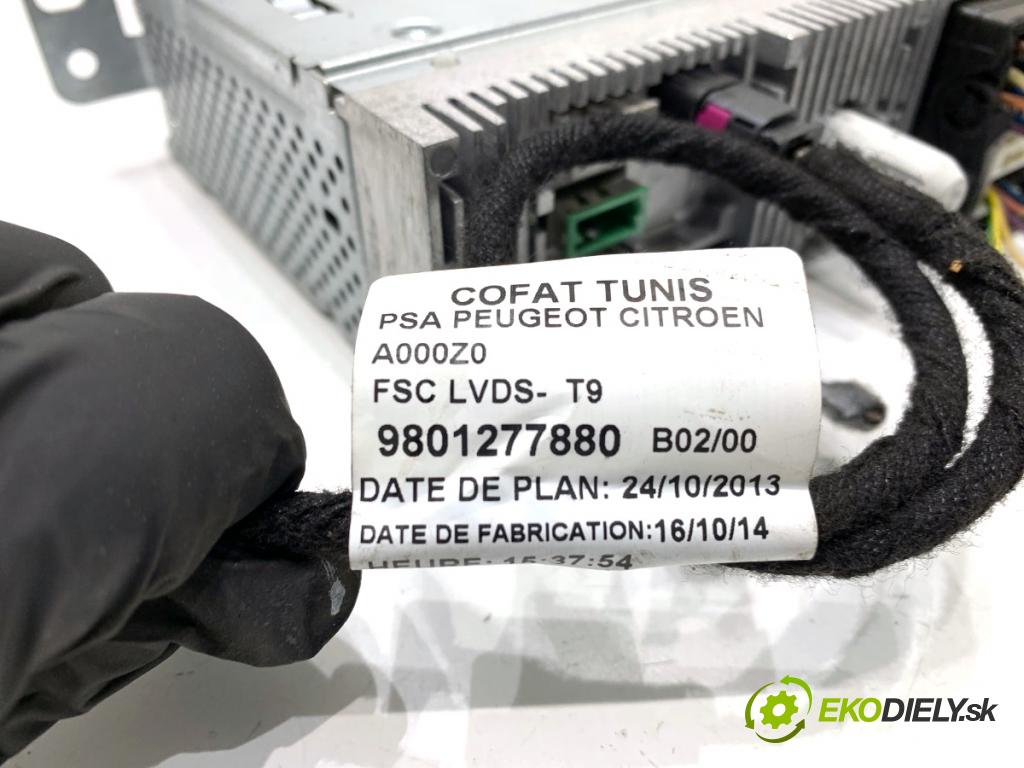 PEUGEOT 308 SW II Kombi 2014 88 kW 1.6 BlueHDi 120 1560 RADIO 9810475880 (Audio zařízení)