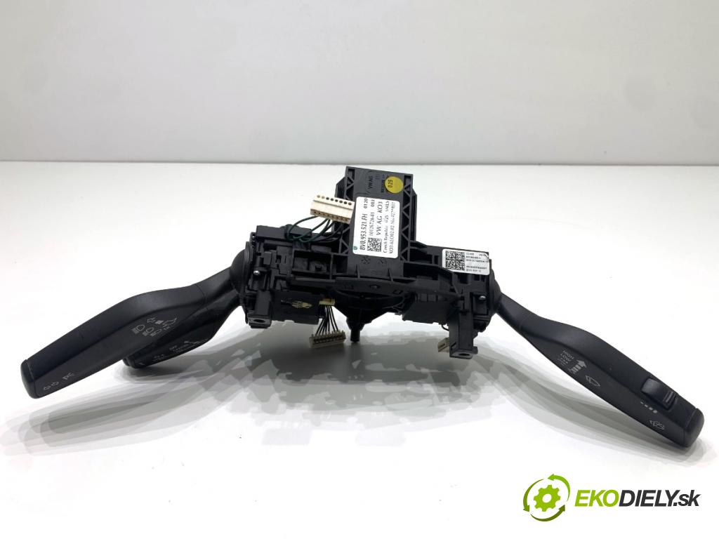 AUDI A3 8V sedan 2016 140 kW 2.0 TFSI quattro 1984 Prepínač kombinovaný 8V0953521FH (Prepínacie páčky pod volantom)