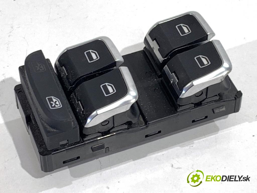 AUDI A3 8V sedan 2016 140 kW 2.0 TFSI quattro 1984 Prepínač okien 8V0959851A (Prepínacie páčky pod volantom)