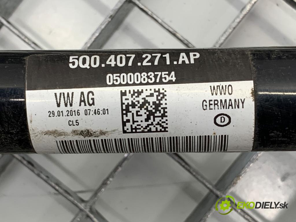 AUDI A3 8V sedan 2016 140 kW 2.0 TFSI quattro 1984 Poloos ľavy predný 5Q0407271AP