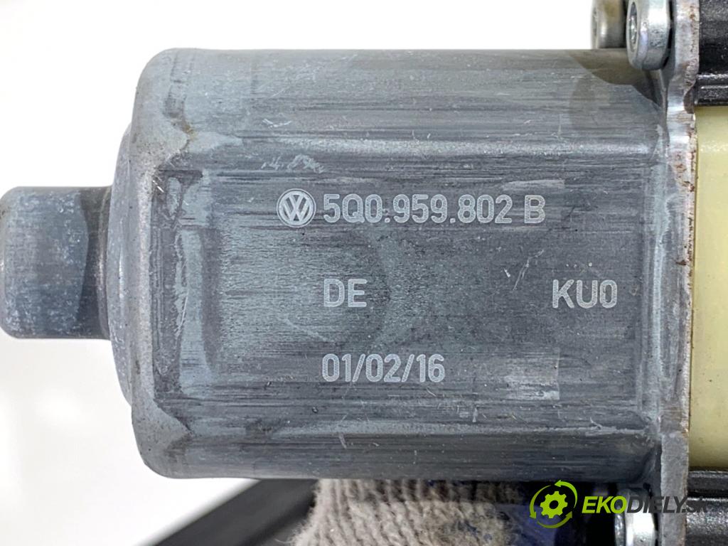 AUDI A3 8V sedan 2016 140 kW 2.0 TFSI quattro 1984 Mechanizmus okna ľavy predný 5Q0959802B 8V4837461
