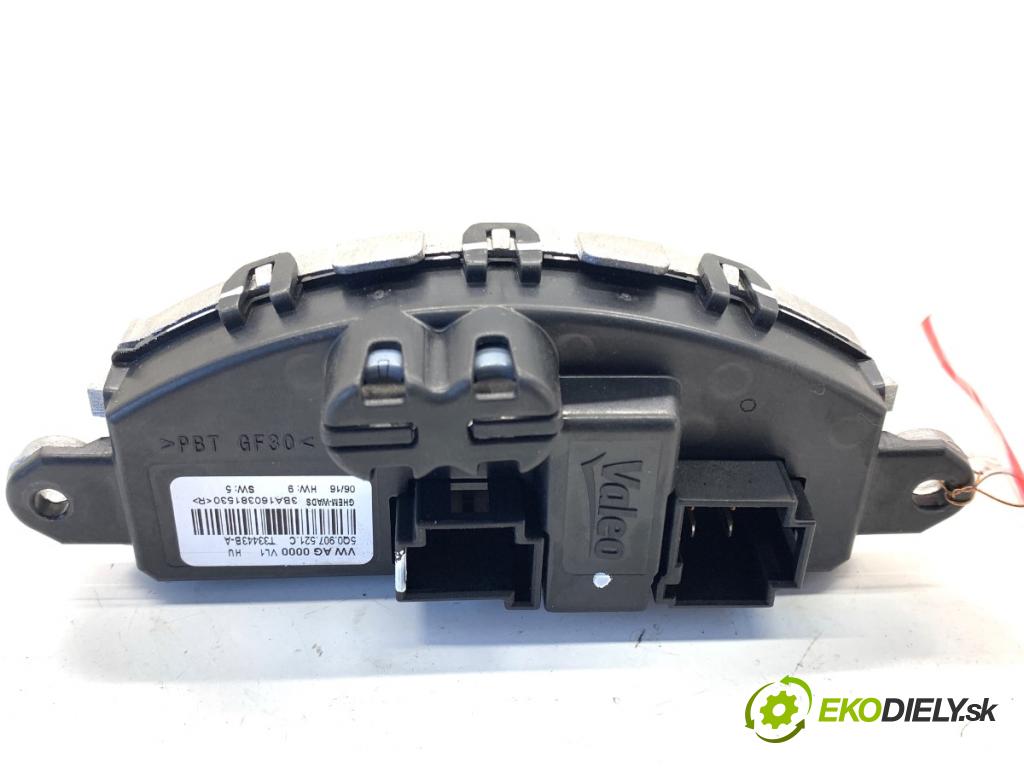AUDI A3 8V sedan 2016 140 kW 2.0 TFSI quattro 1984 Odpor, rezistor kúrenia vzduchu 5Q0907521C (Odpor (rezistor) kúrenia)